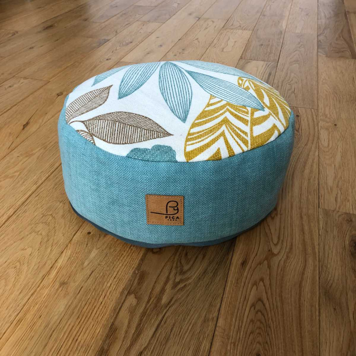 Zafu imprim� feuillage 1